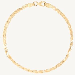 Jenny slate x catbird Entwined Braided Chain Bracelet